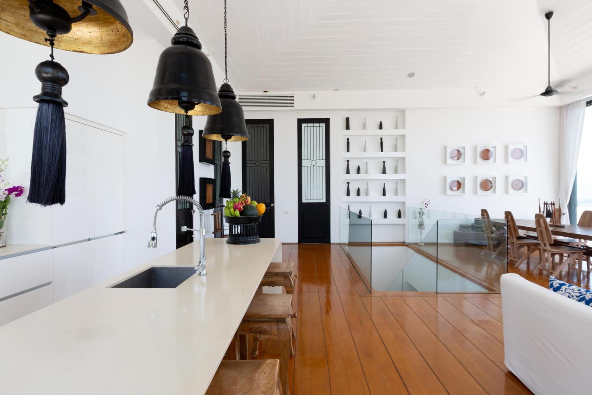 Villa Belle - Fully Serviced Private Sea View Villa With An Award Winning In-House Cook Choeng Mon Eksteriør billede