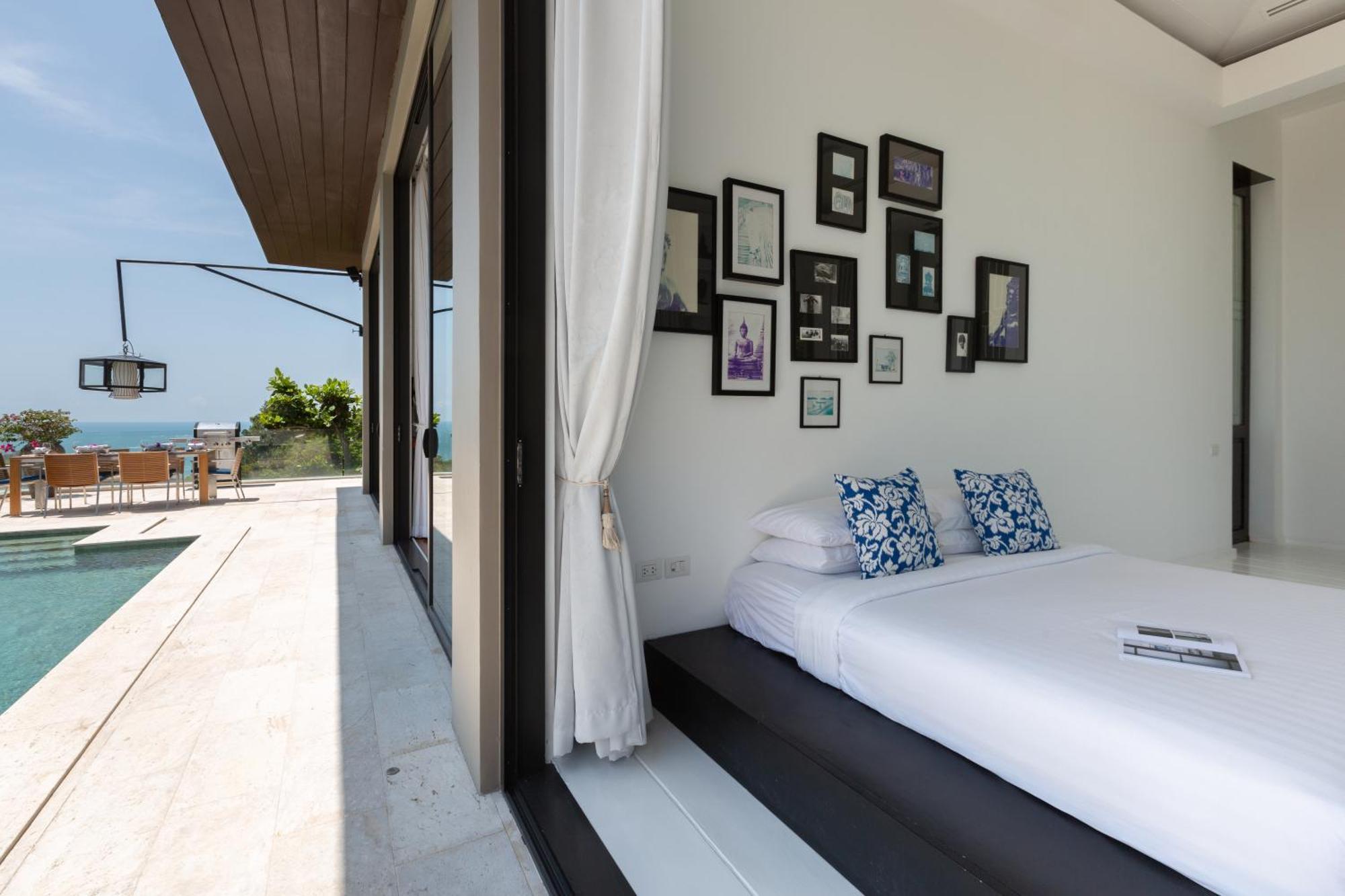 Villa Belle - Fully Serviced Private Sea View Villa With An Award Winning In-House Cook Choeng Mon Eksteriør billede