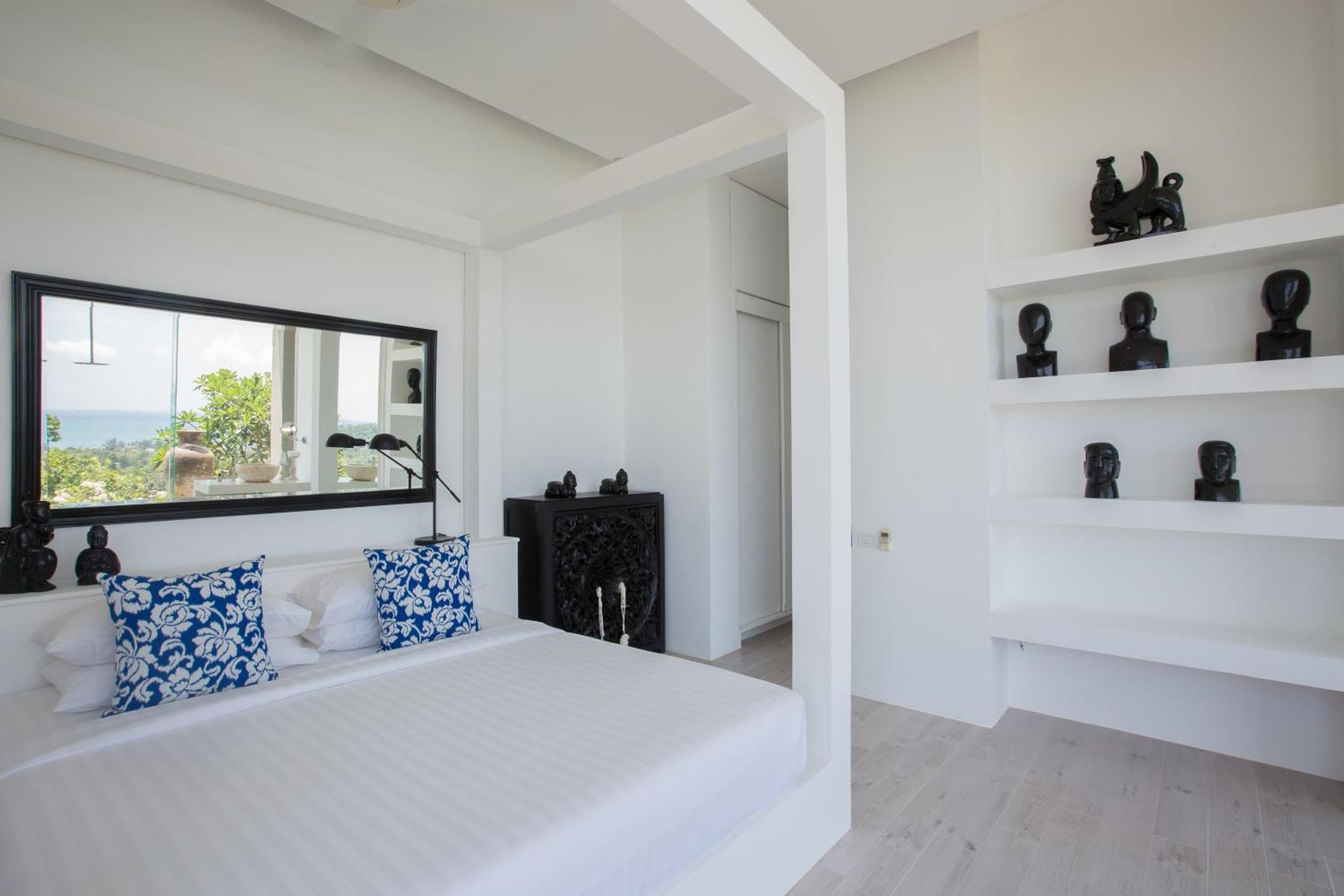 Villa Belle - Fully Serviced Private Sea View Villa With An Award Winning In-House Cook Choeng Mon Eksteriør billede