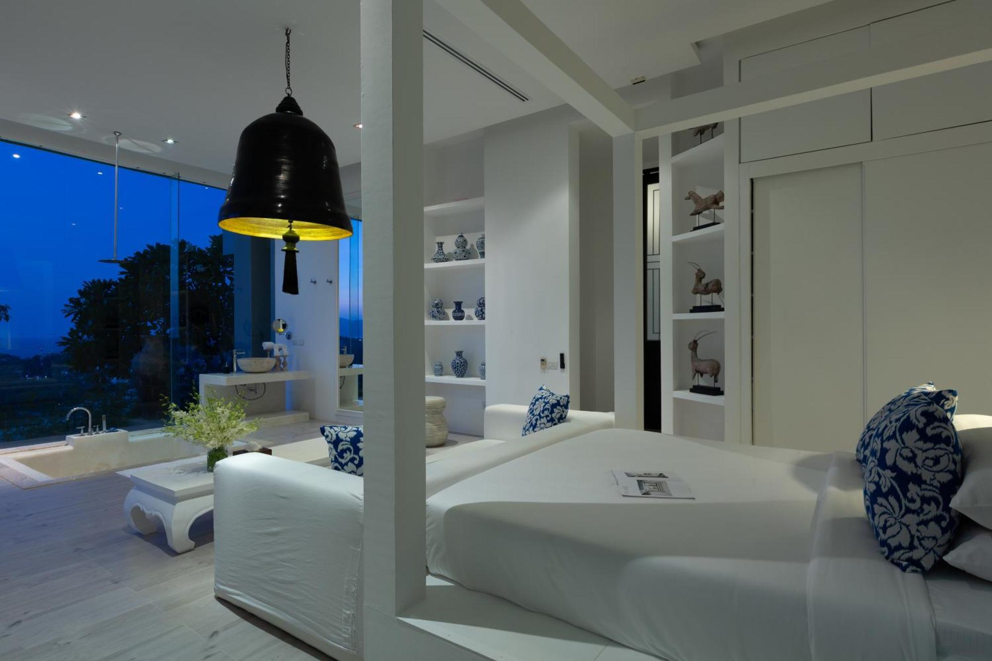 Villa Belle - Fully Serviced Private Sea View Villa With An Award Winning In-House Cook Choeng Mon Eksteriør billede