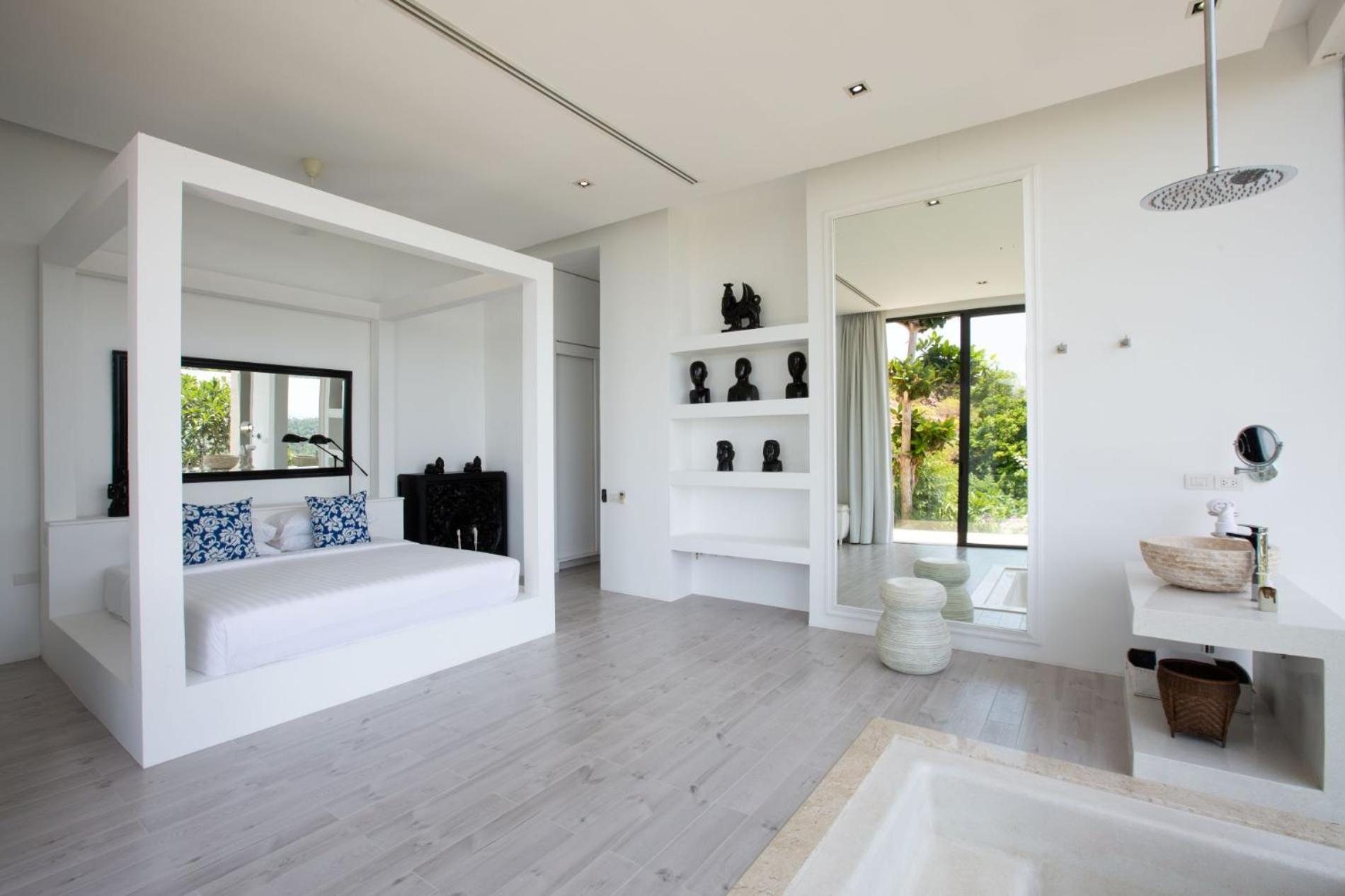 Villa Belle - Fully Serviced Private Sea View Villa With An Award Winning In-House Cook Choeng Mon Eksteriør billede