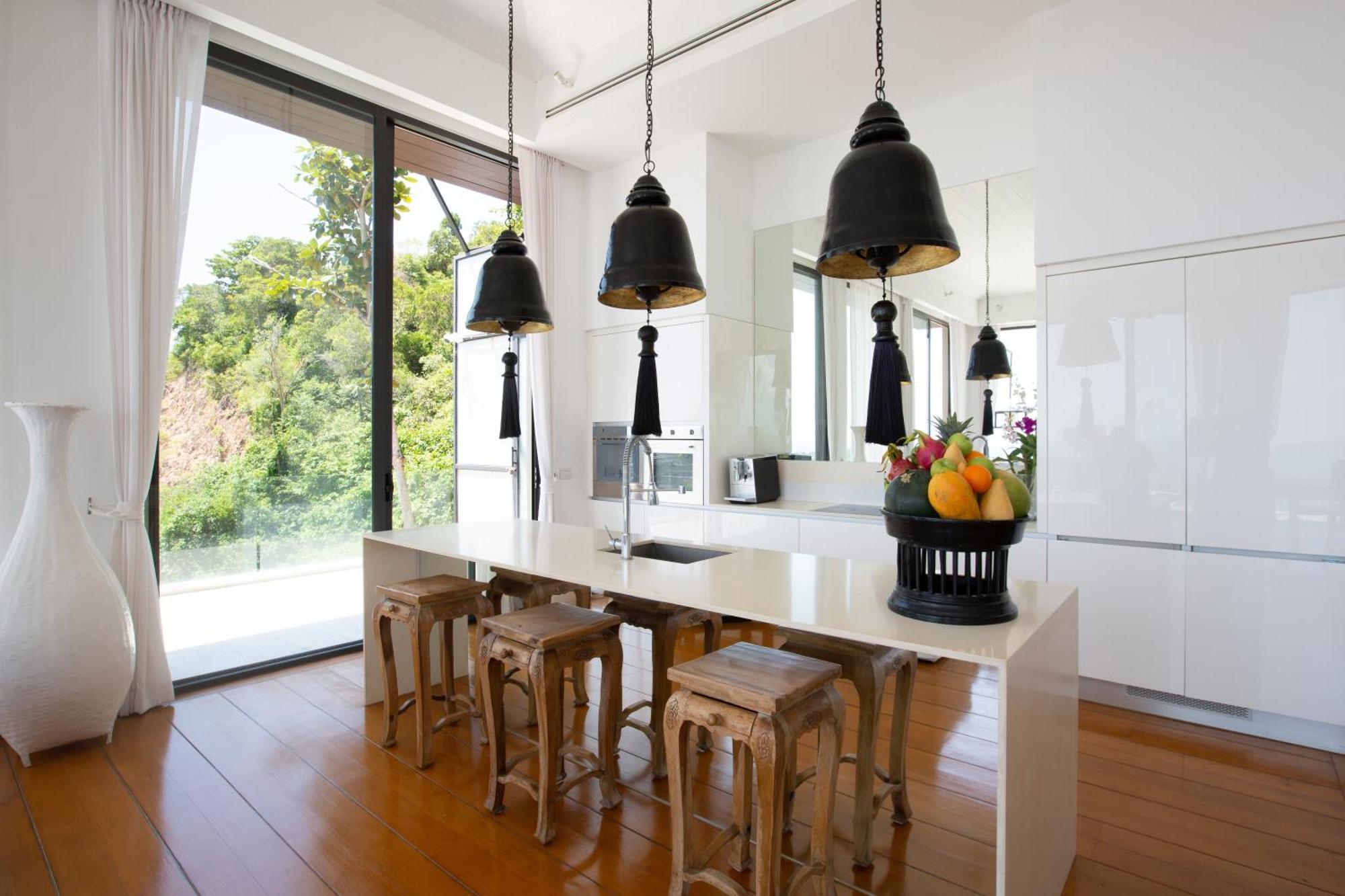 Villa Belle - Fully Serviced Private Sea View Villa With An Award Winning In-House Cook Choeng Mon Eksteriør billede